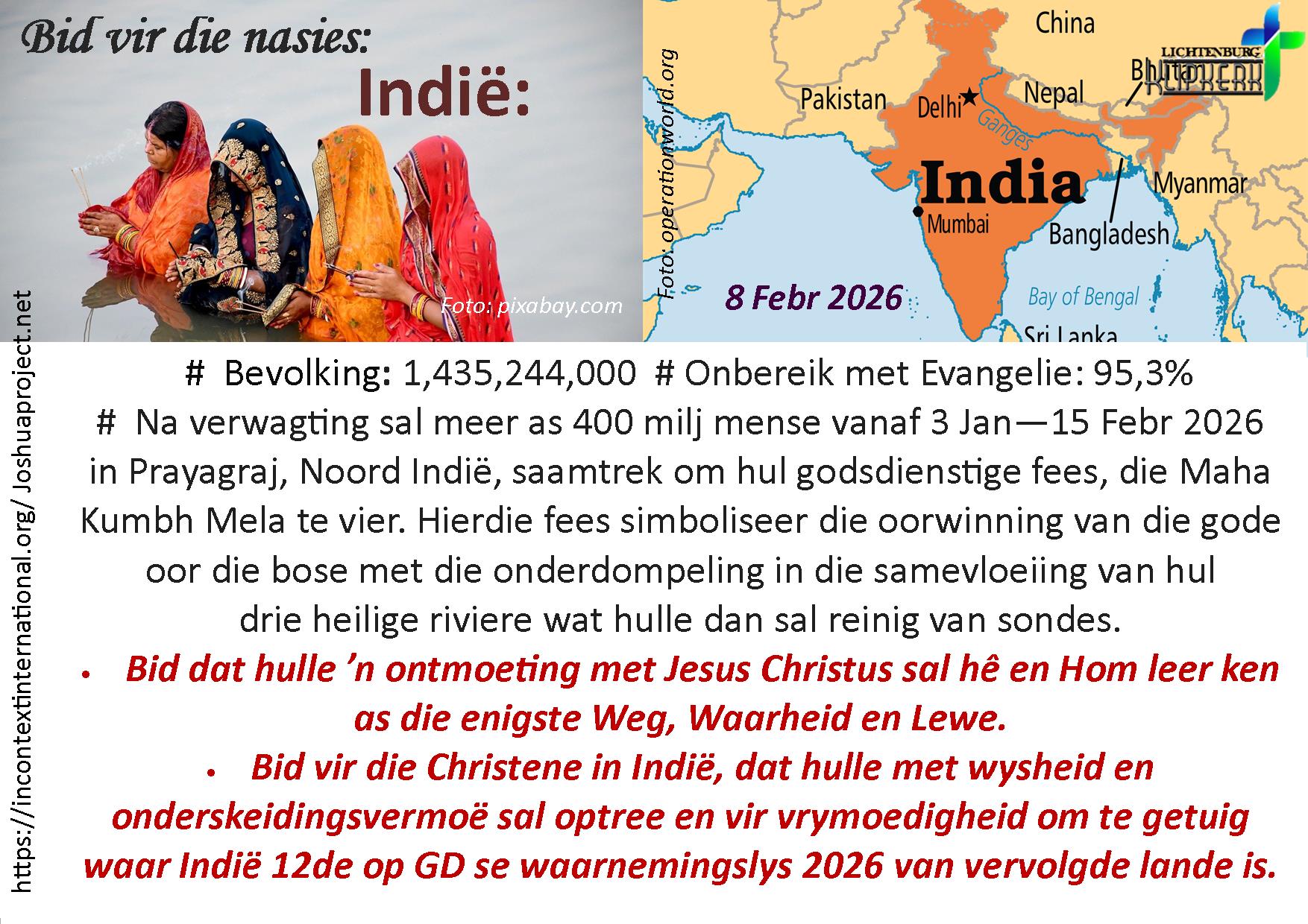 bid vir die nasies, Onbereiktes, klipkerk wereldfokus